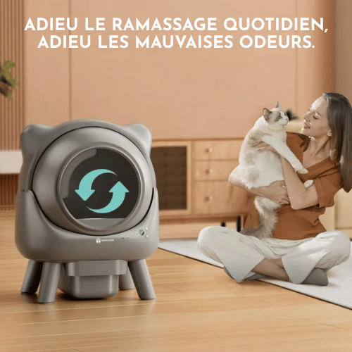 Cura X1 - La litière autonettoyante que votre chat va adorer